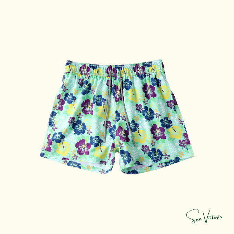 Shorts "Floral Turtle" Vile