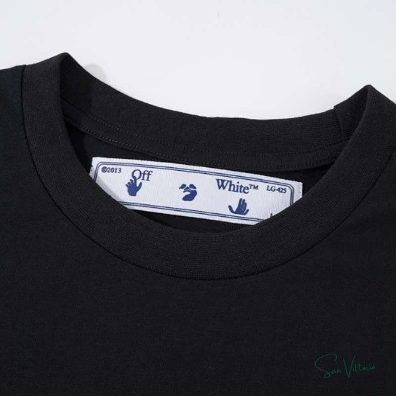 Camiseta "Marker Slim Tee 'Black'" Off-White