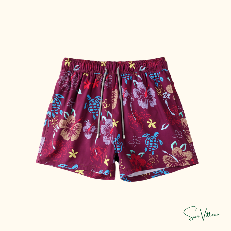 Shorts "Floral Turtle" Vile