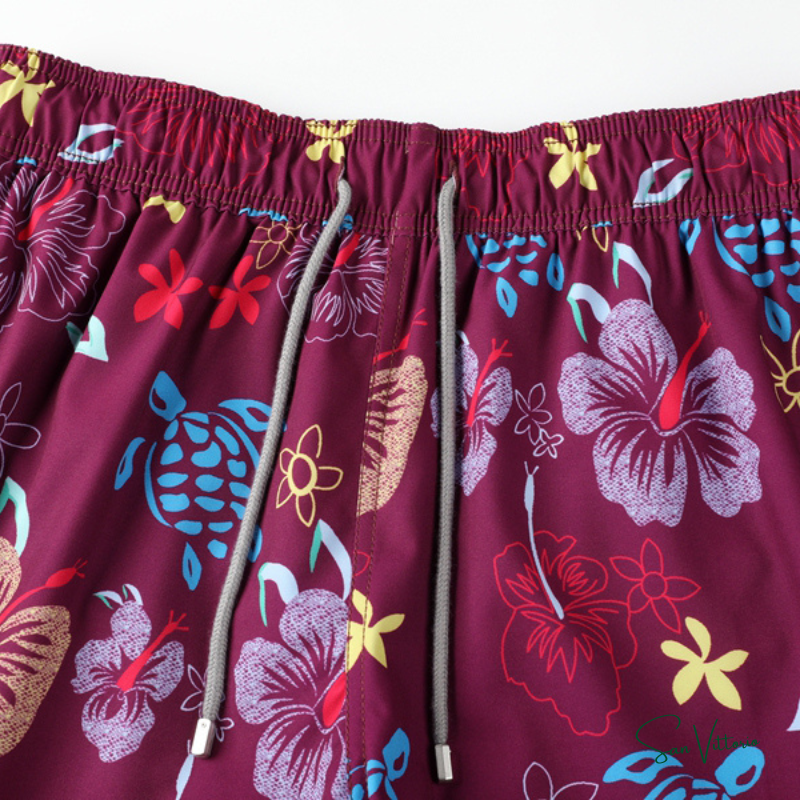 Shorts "Floral Turtle" Vile