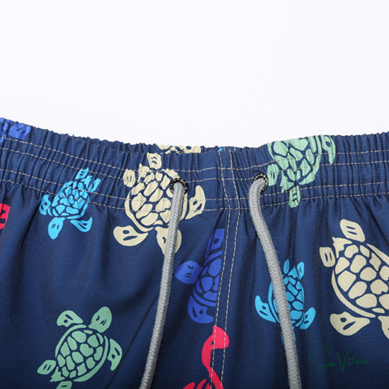 Shorts "Ronde Des Tortues" Vile